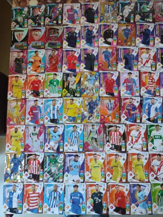 218 cromos fútbol temporada 21-22