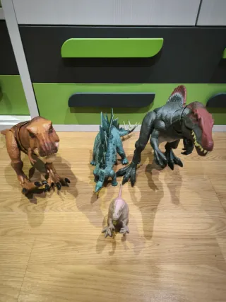Pack 4 Dinosaurios Juguete Niño