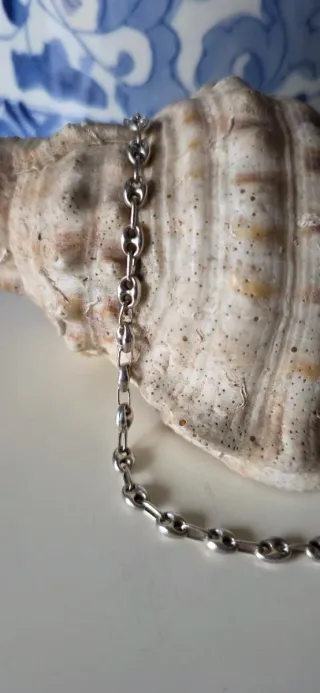 Pulsera Plata Calabrote Fino