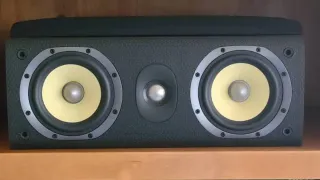 LCR60 + 600S3 Bowers & wlikins (negro)