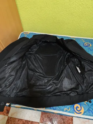 Chaqueta de moto RAINERS negra