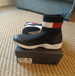 Botín calcetín Tommy Hilfiger negro talla 39