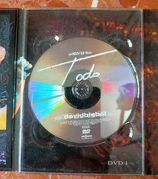 DAVID BISBAL - Todo Por Ustedes. Cd+2 Dvds