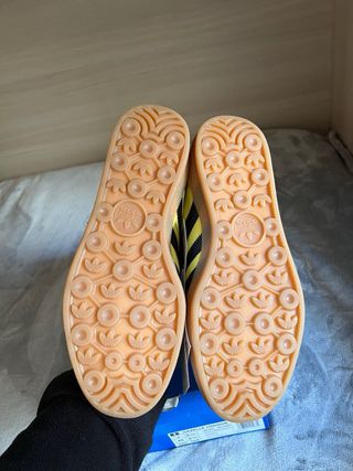 Adidas Gazelle Indoor Shock Yellow Black Talla 40