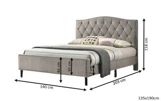 CAMA DE MATRIMONIO 135CM