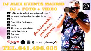 DJ Alex Eventos Madrid - Foto y Video