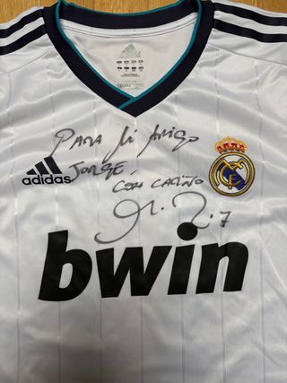 Camiseta Real Madrid BWIN Firmada