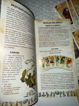 Juego de mesa ¡Sí, Señor Oscuro! (Español)