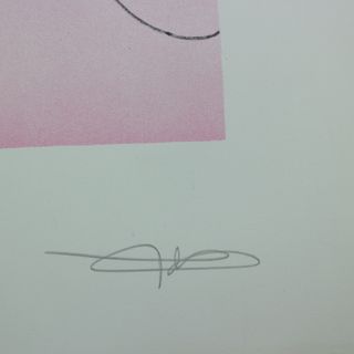 LITOGRAFIA P DEGLI ESPOSTI VIAGGIATORE SOGNI 1986