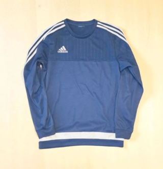 Sudadera Adidas Vintage Azul