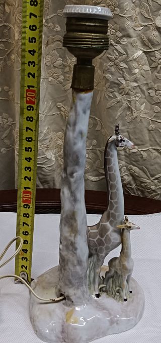 Lámpara Lladró Jirafas Sello Antiguo