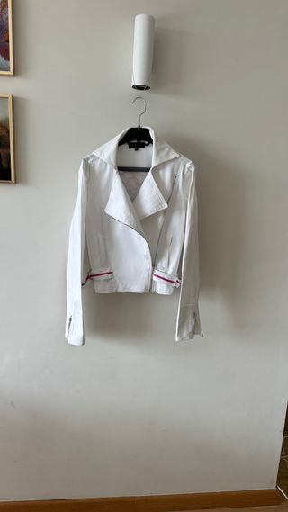 Chaqueta Mónica Magni Blanca Talla 44