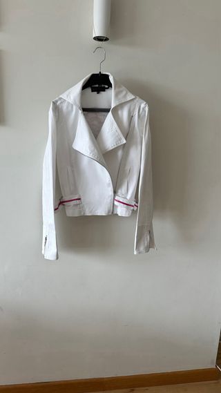 Chaqueta Mónica Magni Blanca Talla 44