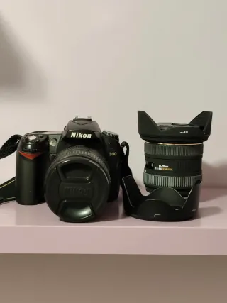 Cámara Nikon D90 + 2 objetivos
