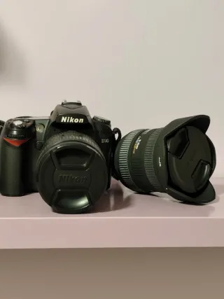 Cámara Nikon D90 + 2 objetivos