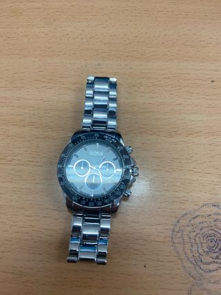 Reloj Hugo Boss Negro y Plateado