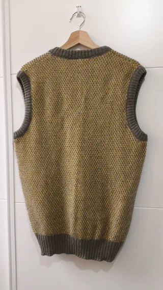 Chaleco vintage Lacoste (Pura Lana)Made in France