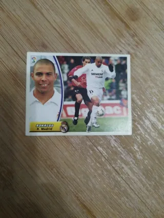 Cromo Fútbol Beckham R. Madrid