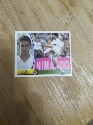 Cromo Fútbol Beckham R. Madrid