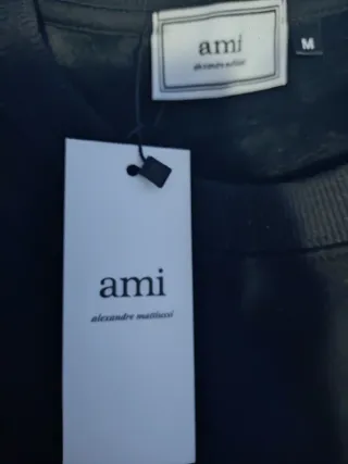 Sudadera Ami Paris Negra