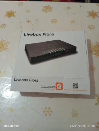 Router Livebox Fibra Jazztel