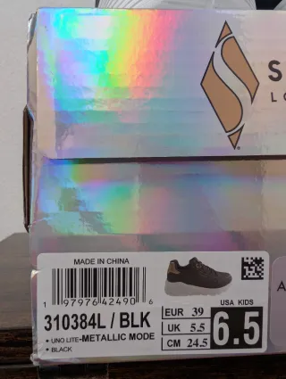 Zapatillas Mujer Skechers Uno Lite-Metallic Mode