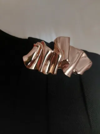 Top Zara Negro Talla L