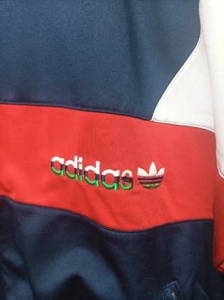 Chaqueta Adidas Vintage Retro Colorblock 80s