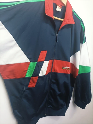 Chaqueta Adidas Vintage Retro Colorblock 80s