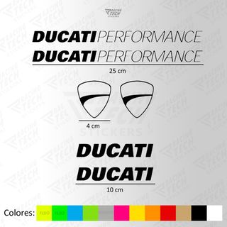 Pegatinas Ducati Performance