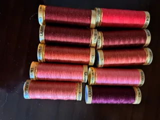 14 € x 10 Hilos Gutermann varios colores.