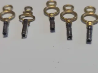 Llaves de reloj de bolsillo antiguas