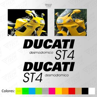 Pegatinas Ducati ST4 Desmodromico
