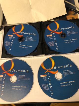 4 CD Johannes Brahms - Quadromania