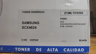Tóner Samsung SCX4824 Negro MLTD2092