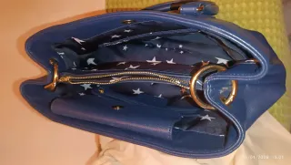 Bolso Piel Azul Liu Jo