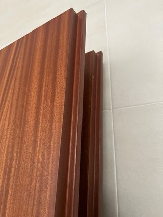 2 Puertas interior madera 72cm