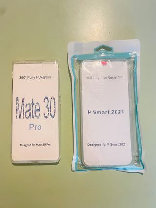 Custodia 360 Huawei Mate 30 Pro / P Smart 2021 trasparente
