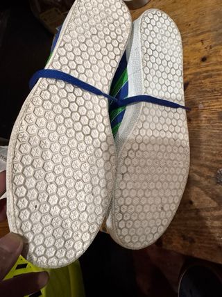 Adidas Gazelle azules y verdes