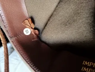 Sombrero Boy Scout Vintage Marrón.