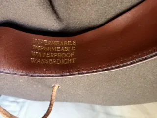 Sombrero Boy Scout Vintage Marrón.