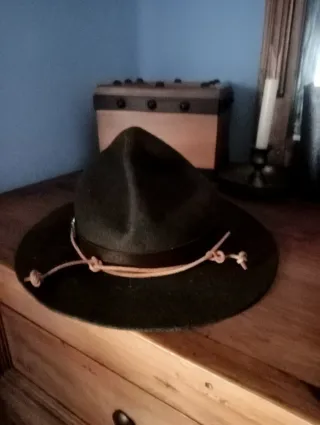 Sombrero Boy Scout Vintage Marrón.