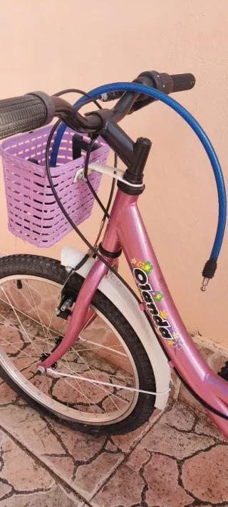 Bicicleta niña Olanda rosa