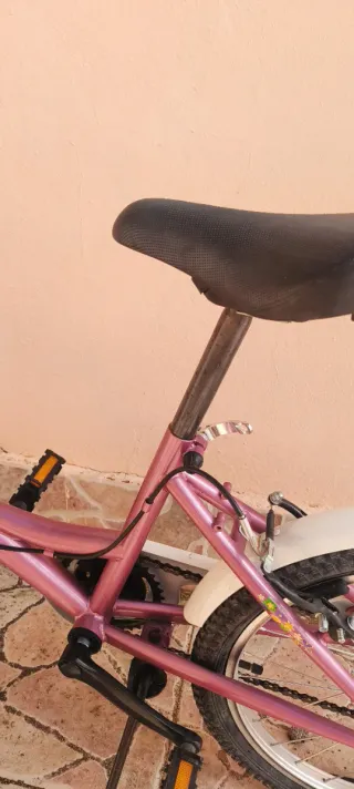 Bicicleta niña Olanda rosa