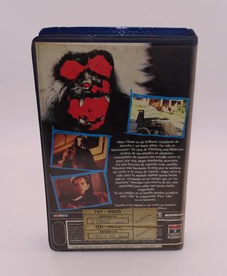 Pelicula VHS Atraccion Diabolica Videclub