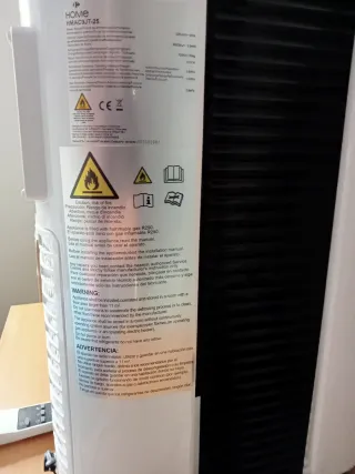 Aire Acondicionado Portátil Blanco