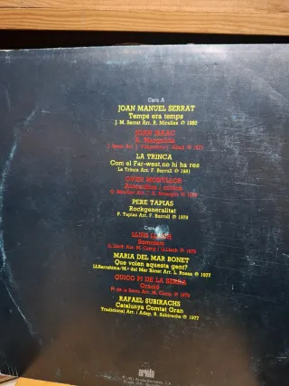 Disco Vinilo JUNTS Folk