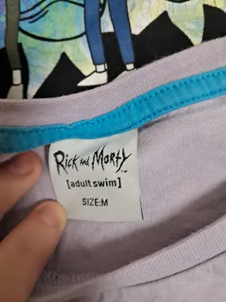 Camicie Rick and Morty (Nera e Viola)