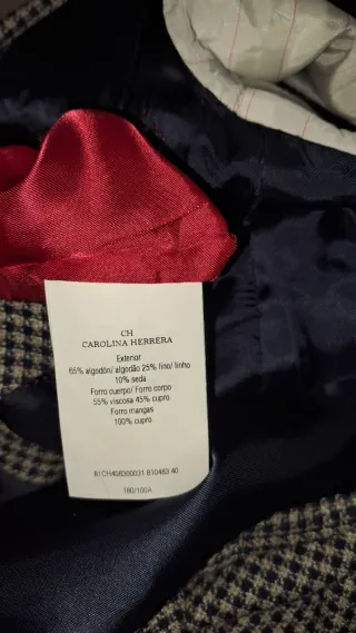 Americana Carolina Herrera Talla M