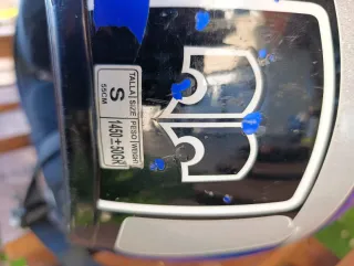 Casco Moto/Quad Azul y Negro